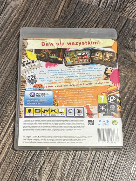 Little Big Planet GOTY Ps3