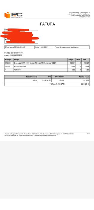 Emissor térmico Wi-Fi Obergozo