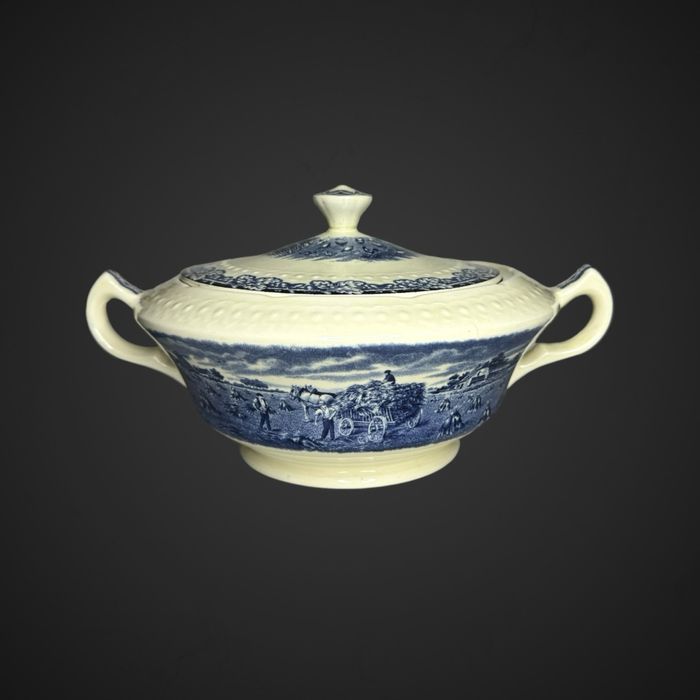 waza Societe Ceramique Maastricht Boerenhoeve holenderska b41104