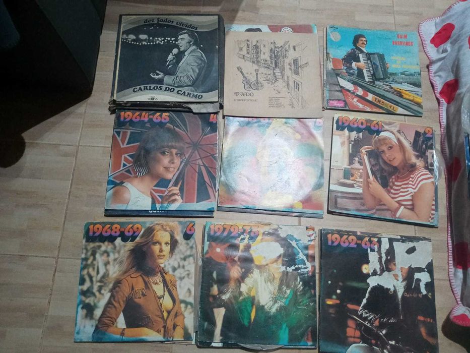 30 discos vinil antigos