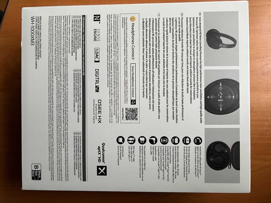 Бездротові навушники Sony WH-1000X M3 повний комплект (Стан нових)