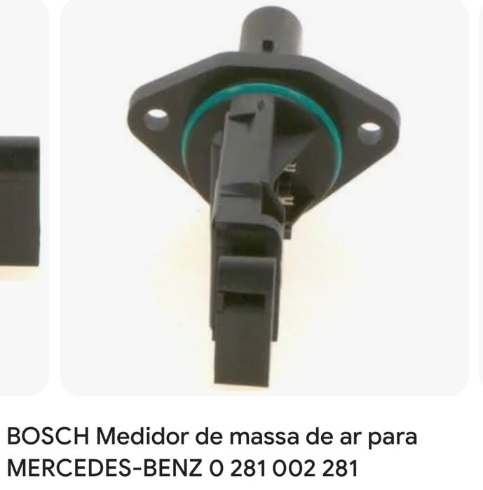 Sensor de medidor de massa de ar