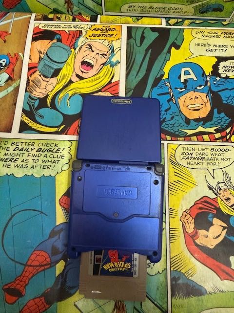 Nintendo Game Boy Advance SP+The Amazing Spider-Man Szczecin Ufogames
