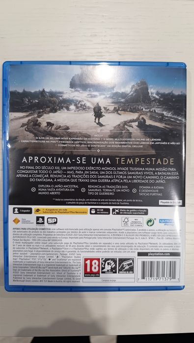 Vendo Ghost of Tsushima ps5