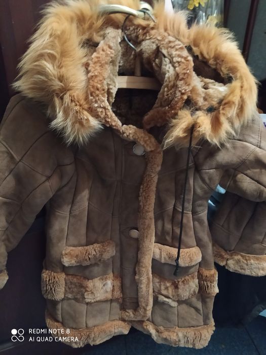 Дубленка детская