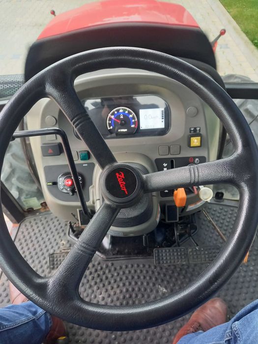 Zetor Hortus CL 65. Odśnieżanie pług do śniegu.