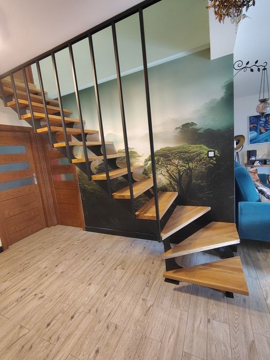 Schody loft konstrukcja stalowa