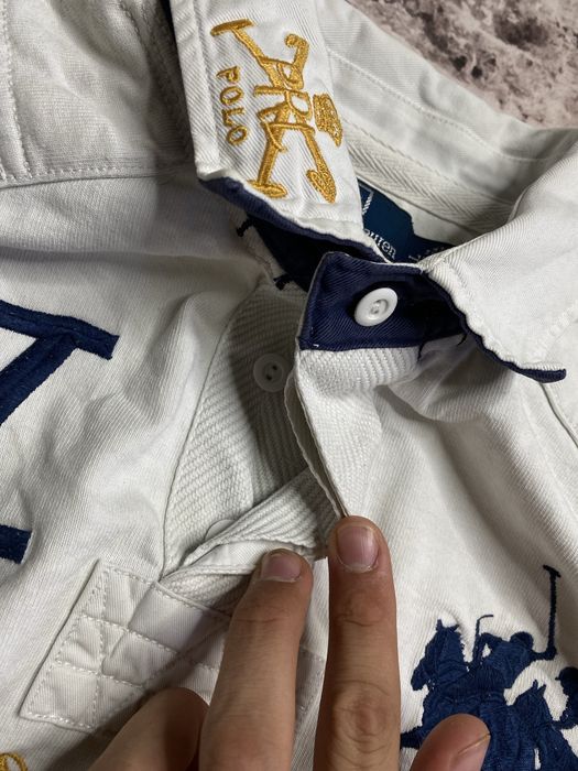 Вінтажне регбійне поло Ralph Lauren PRL Club