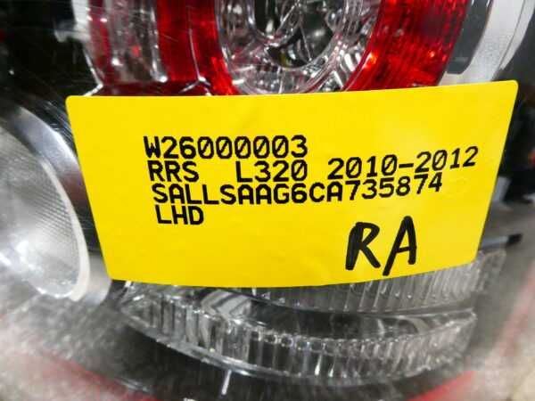 Range Rover L320 Sport 2010 2013 Farolins usados