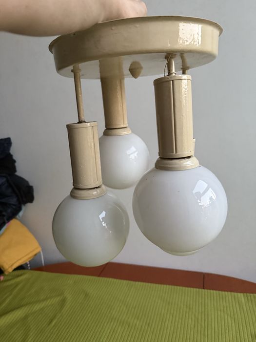 Sputnik elsimet lampa wisząca vintage