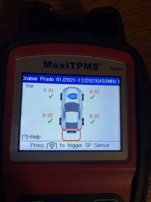 Датчики давления шин TPMS Датчики тиску шин