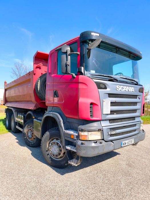 Scania R420 8x6  Scania R420 8x6 Wywrotka | 2008 r. | 222 tys. km! | 1 Właściciel