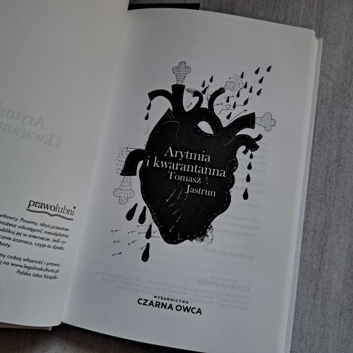 Arytmia  i kwarantanna  Tomasz Jastrun