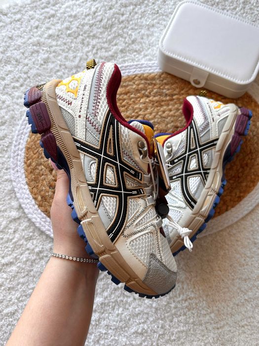 41, 42 розмір Кросівки чоловічі білі асікс гель кахана весна asics