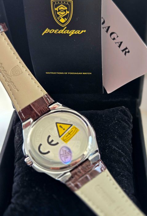 Relógio Masculino Poedagar – Elegante – Mostrador Claro – Quartz
