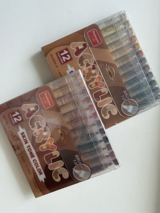 Нові маркери GuangNa коричневі.