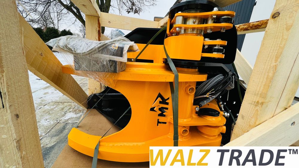 TMK  Głowica ścinkowa do drewna do koparki. Głowica do biomasy