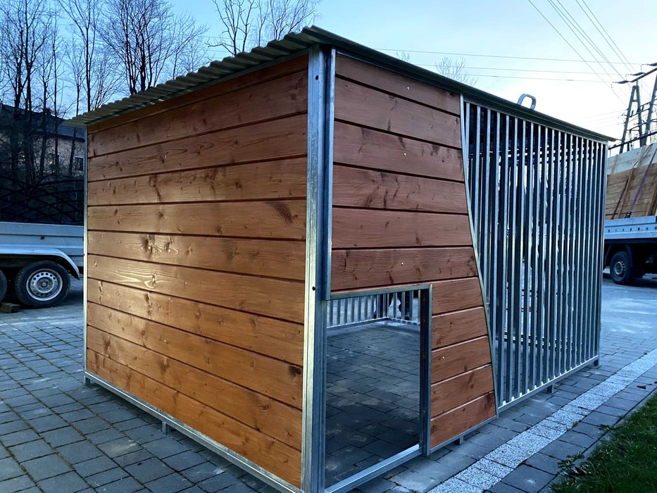 Kojec dla psa z profili ocynkowanych