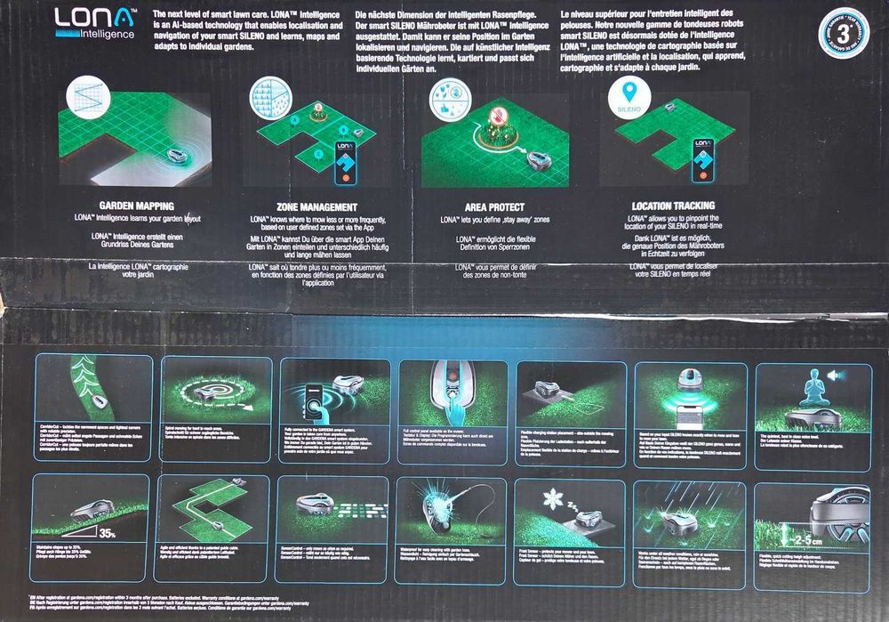 Robot koszący smart SILENO city 600 GARDENA
