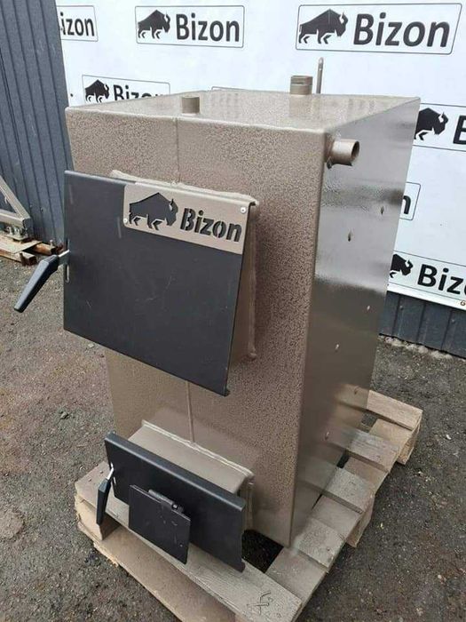 Котел твердотопливный Bizon М-120 12 кВт Доставка бесплатная!