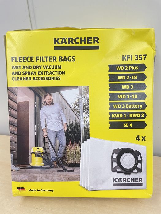Worki 5 szt ! , odkurzacza Karcher kfi 357 , Wd2 plus,wd3 kwd se4