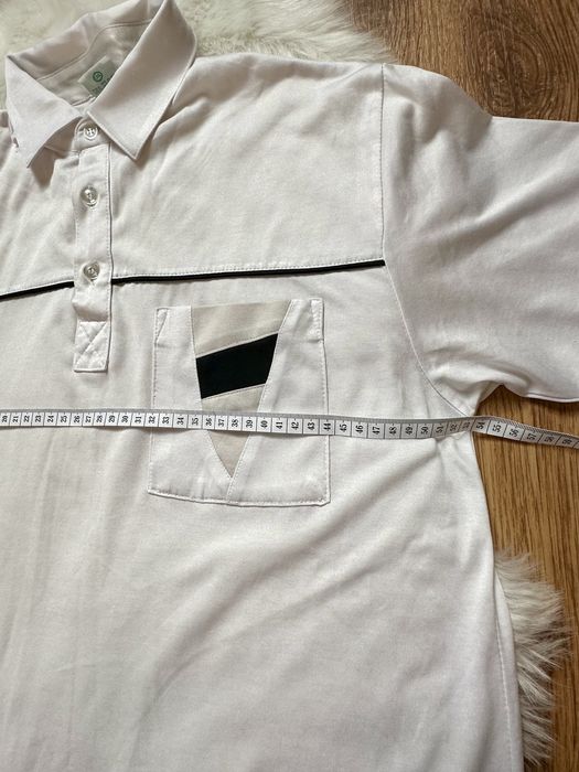 Koszulka męska polo L C&A biała