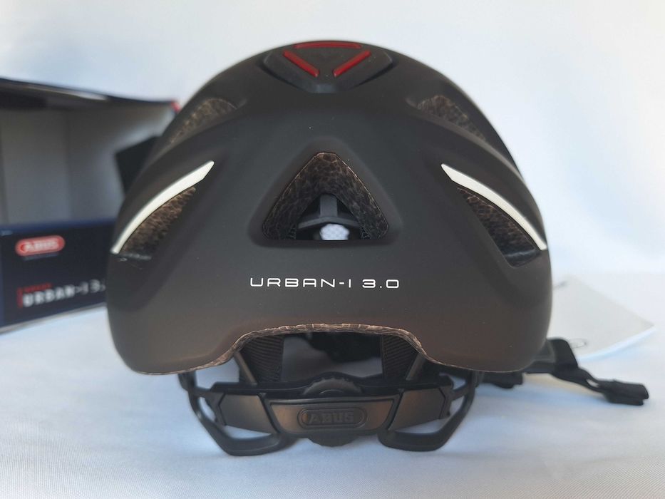 Kask rowerowy Abus Urban-I 3.0 Velvet Black S 51-55cm LED