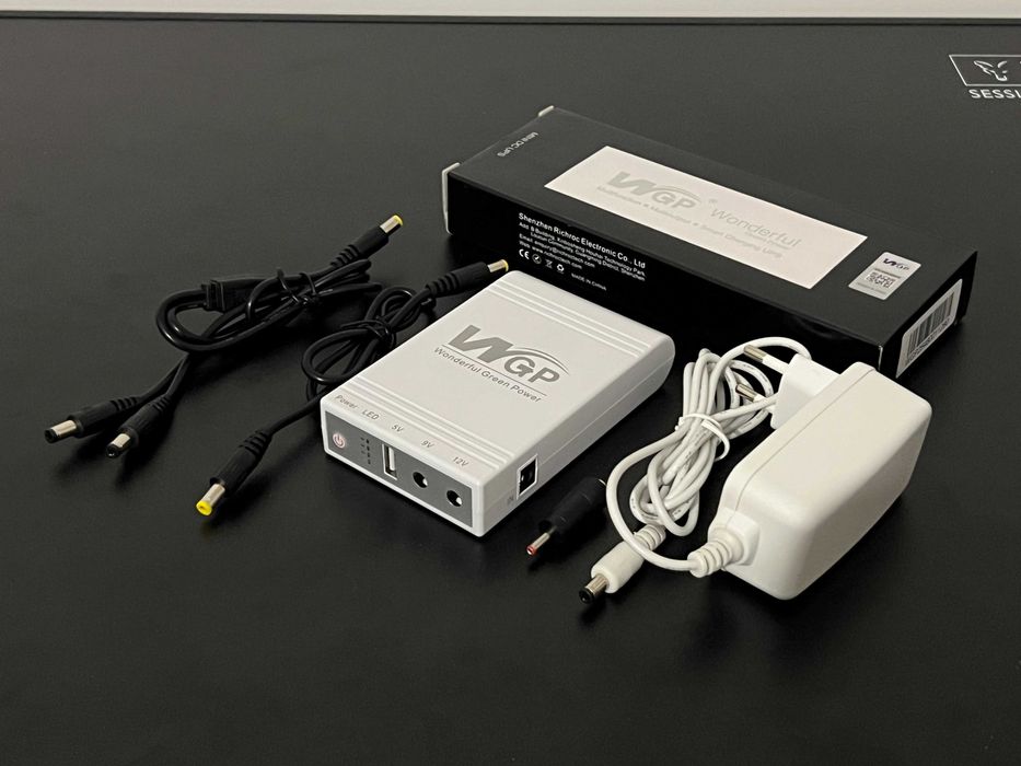 Безперебійник WGP 10400mAh 24W ДБЖ для роутера міні упс павербанк