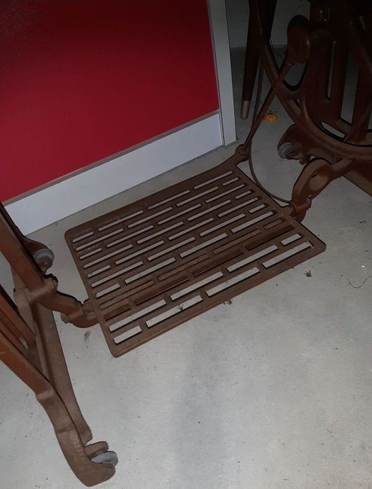 Mesa costura com tampo marmore