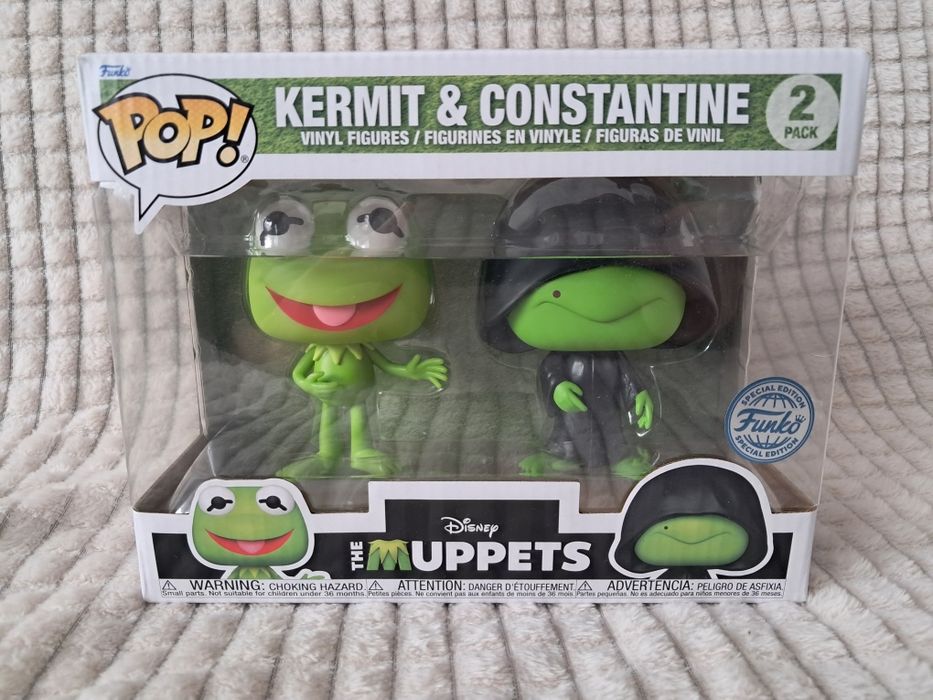 Funko pop Kermit & Constantine 2 pack Muppets