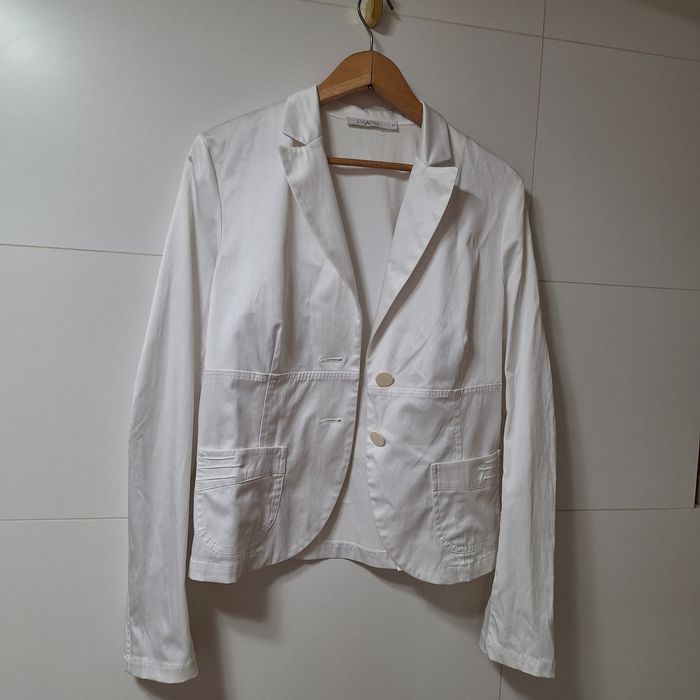 Kobieca, taliowana, bawełniana marynarka Taranko