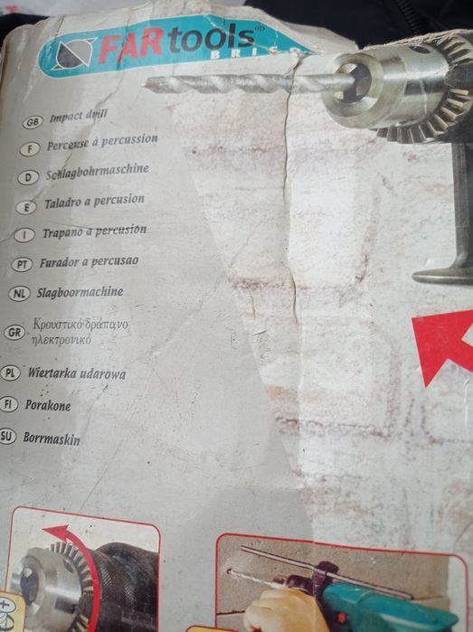 Berbequim foradora de parede