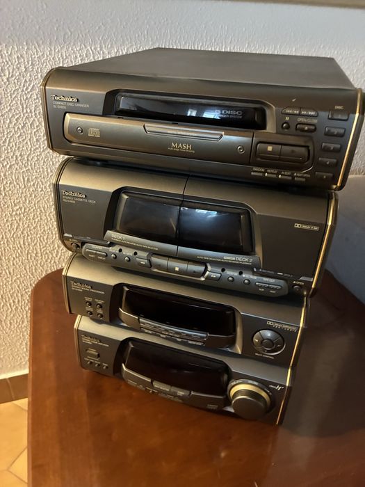 Technics SH-EH600  Sistema Completo 4 Módulos e 5 Colunas