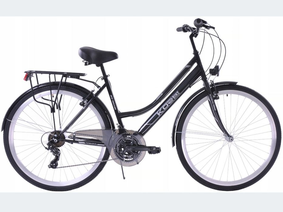 Duża rama 19" Rower trekkingowy 28 Kozbike NAIROBI koła 28 cali rama 19 cali 28" / 19"