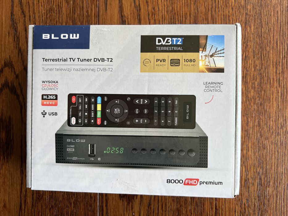 Dekoder TV Tuner DVB-T2