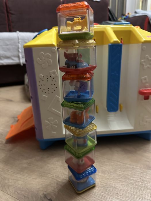 іграшковий куб Fisher-Price Peek-A-Blocks Incrediblock