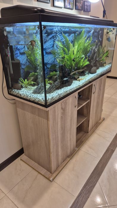 Akwarium z szafką 240 l plus filtr