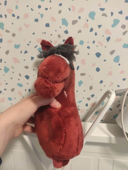 Hobby horse A5 bordowy