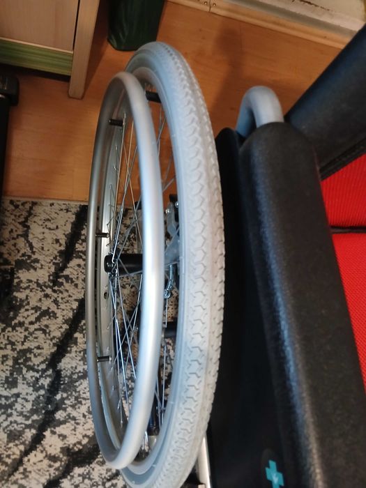 Wózek inwalidzki aluminiowy NOWY