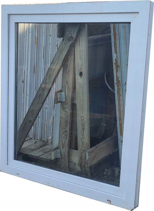 OKNA Używane 123x134 OKNO KacprzaK Plastikowe PCV Białe Lider Okna OLX