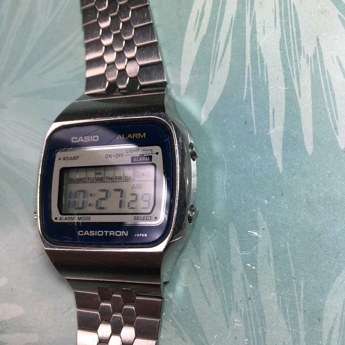 Zegarek Casio 25CS-16, Casiotron, Vintage, Japonia