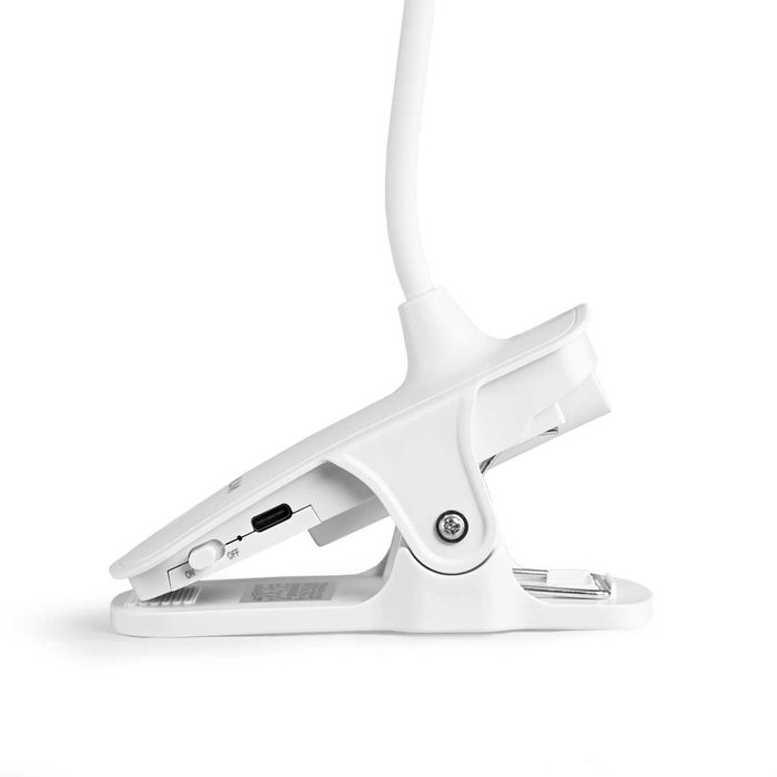 Акумуляторна, настільна LED лампа TITANUM TLTF-013W 7W з прищепкою