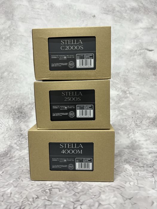 Shimano 24 Twin Power, 22 Stella, 23 Vanquish, 24 Vanford, 23 Stradic