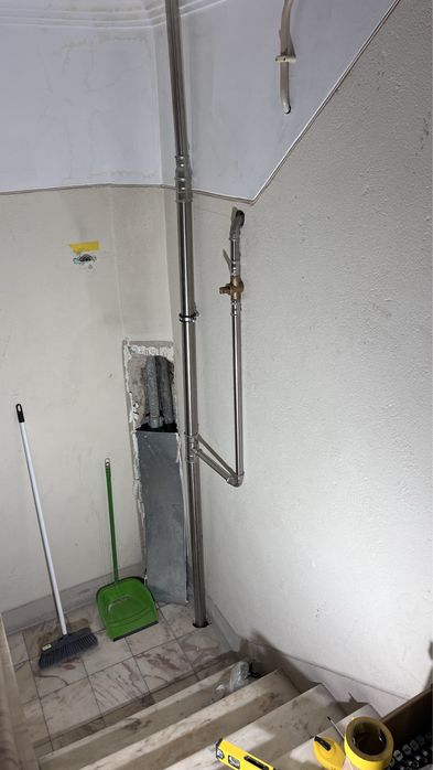 Canalizador, colunas de água