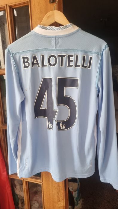 Camisola retro do  manchester  City  do polemico ballotell