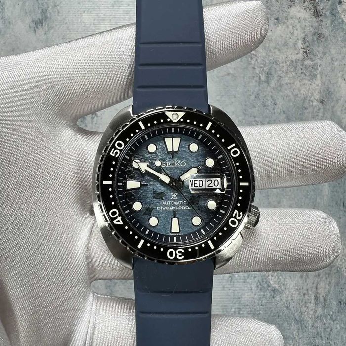 НОВИЙ, ОРИГІНАЛ: Seiko Prospex SRPF77J1 SRPF77K1 Turtle Diver's