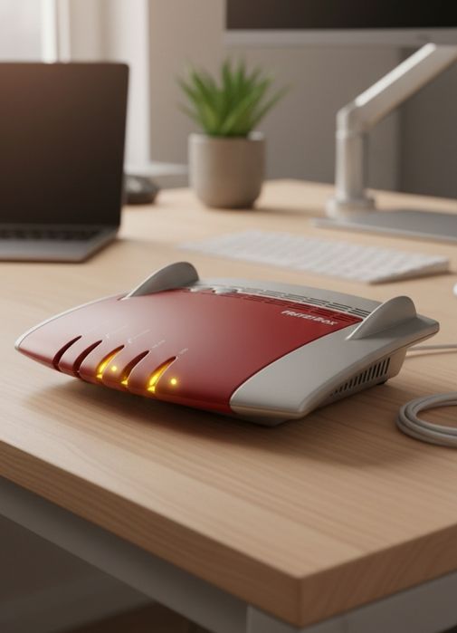 FRITZ!Box 7490 Edition O2 DSL - Modem/Router VDSL/ADSL, Wi-Fi AC, DECT