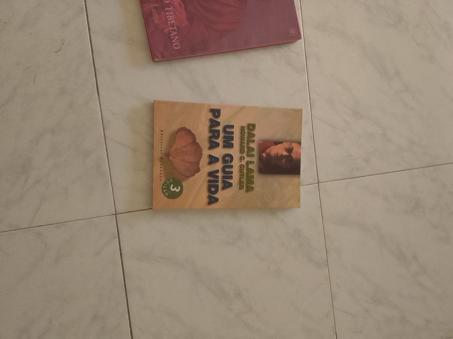 3 livros de Dalai lama