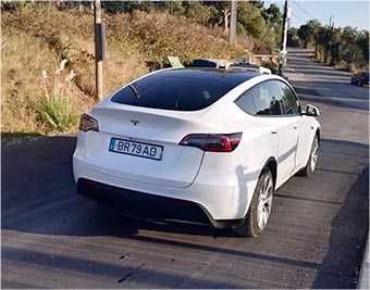 TESLA Y com Iva dedutivel