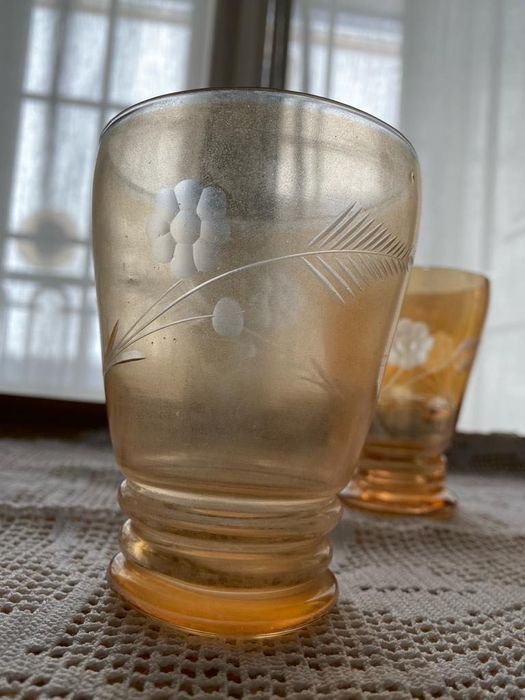 Copos "casca de cebola"